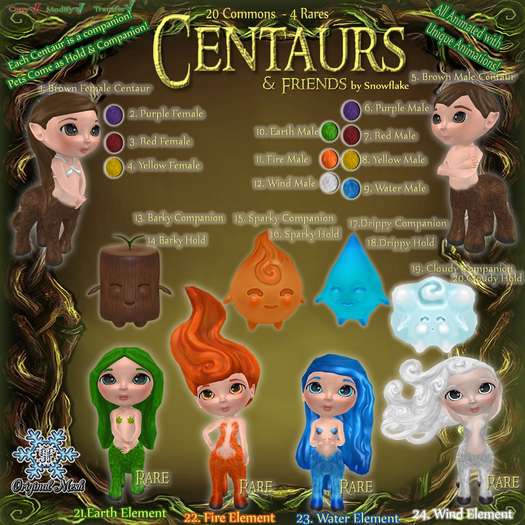 *SF* Wind Element Centaur [BOX] -RARE