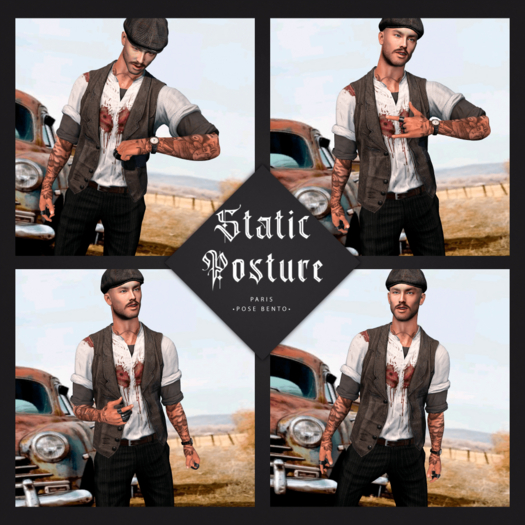. Static Posture . BENTO POSE PARIS