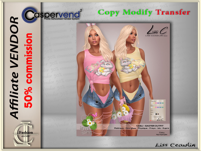 LC Affiliate Vendor [Easter] - Caeli Outfit [1 Vendor]