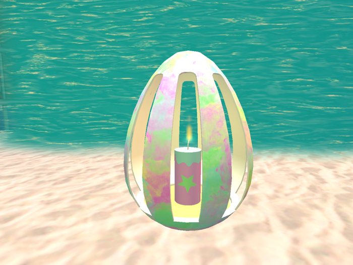 *STARFISH* Easter Lamp