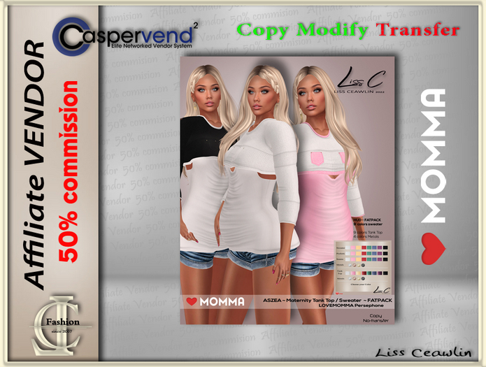 LC Affiliate Vendor [Maternity] - Aszea [3 Vendors]