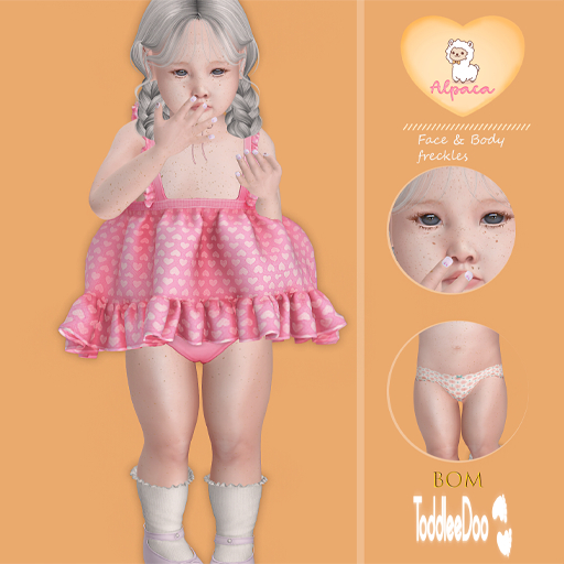 [Alpaca]   Face & Body Freckles