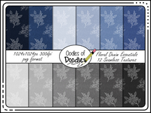 Oodles of Doodles - Floral Denim Essentials
