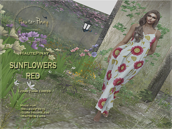 HautePinay - SUNFLOWERS RED
