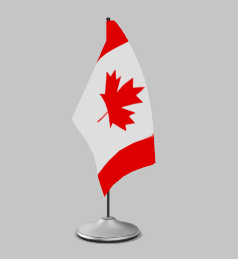 Table Top Flag - Canada