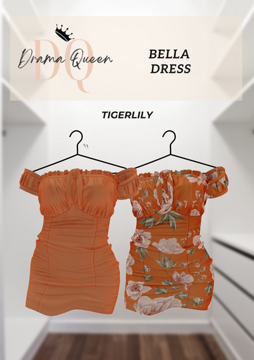 DQ Bella Dress - Tigerlily