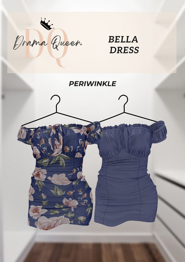 DQ Bella Dress - Periwinkle