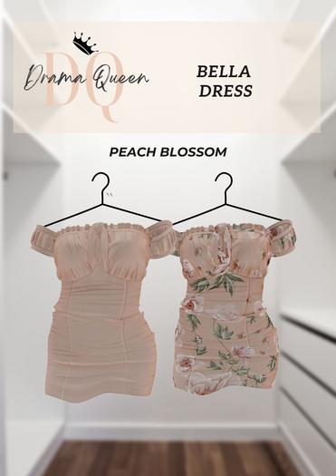 DQ Bella Dress - Peach Blossom