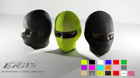 Second Life Marketplace - EROS - Sleeze Ski Mask Nude