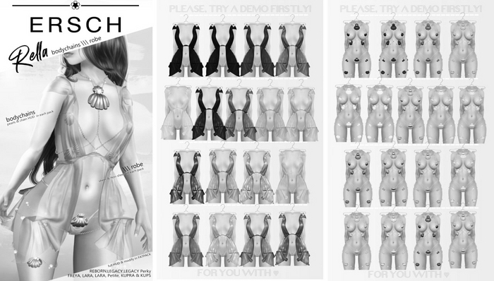 demo ERSCH - Rella Bodychain & Robe