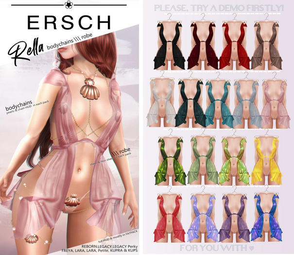 ERSCH - Rella Robe -fatpack-
