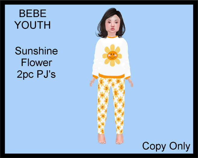 Steph-0-Bee's - Sunshine Flower PJ's (Youth)