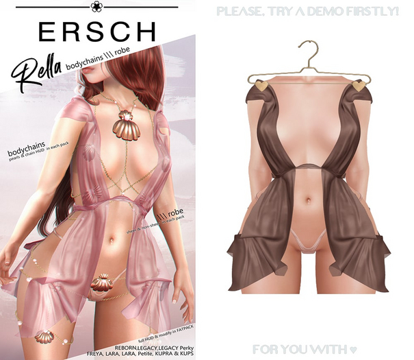 ERSCH - Rella Robe -beige-