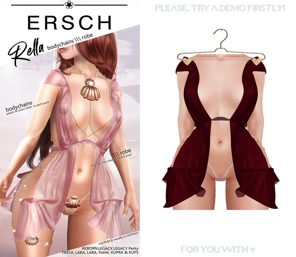 ERSCH - Rella Robe -blood-
