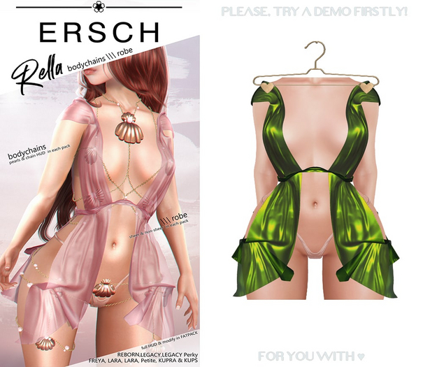 ERSCH - Rella Robe -brightgreen-