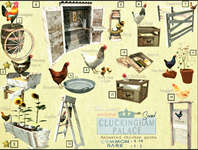 *TLC Chicken Gacha 2 RARE