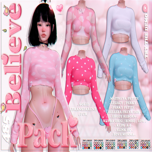 :: Believe ::485 PACK ::..