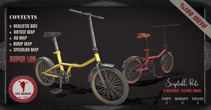 (Efe Design) Realistic Bike Fatpack Fullperm 