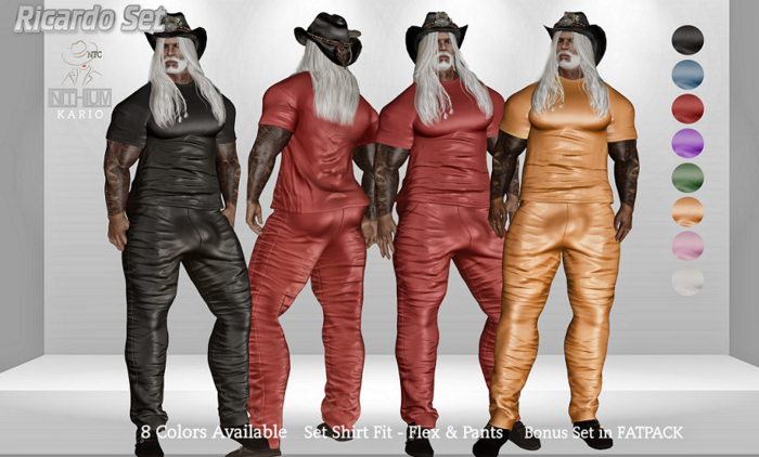 [NTC] Ricardo Shirt & Pants Black INITHIUM KARIO