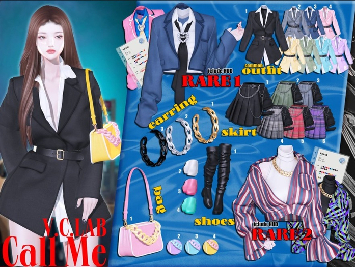 [V.C.LAB] Don't Call Me GACHA. common outfit 03 (legacy) (box)