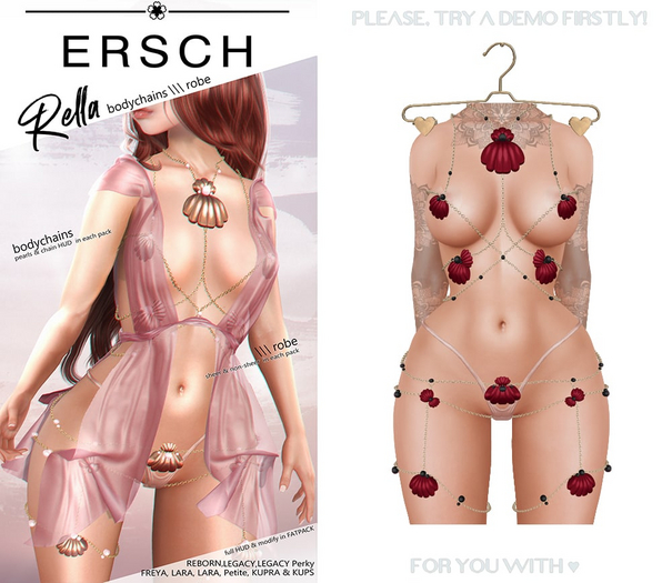 ERSCH - Rella Bodychains -blood-