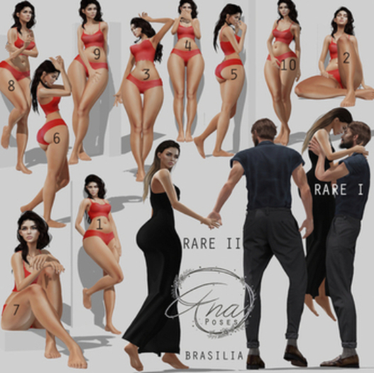 Ana Poses - Brasilia Second RARE