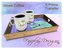 ~Morning Coffee Easter Tray~