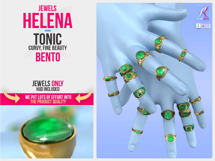 JEWEL . RING . HAND . TONIC
