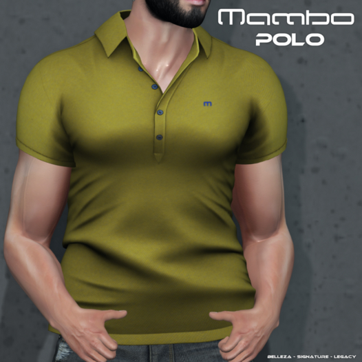 Mambo - Polo Shirt - Yellow