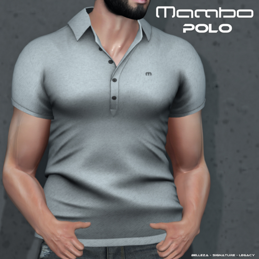 Mambo - Polo Shirt - White