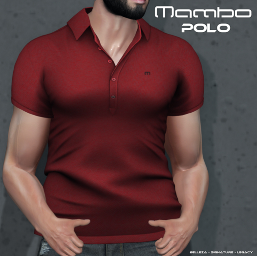 Mambo - Polo Shirt - Red