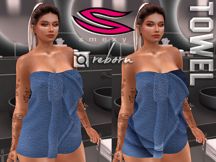 ::Smexy:: TOWEL BLUE 