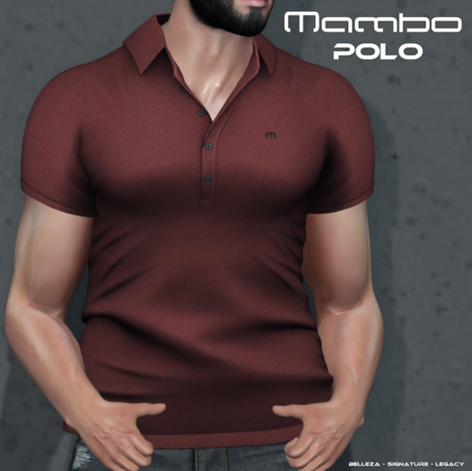 Mambo - Polo Shirt - Brick