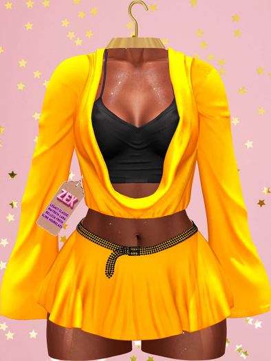 Kenya Outfit {Yellow}
