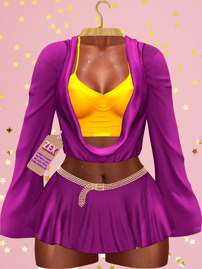 Kenya Outfit {Purple}