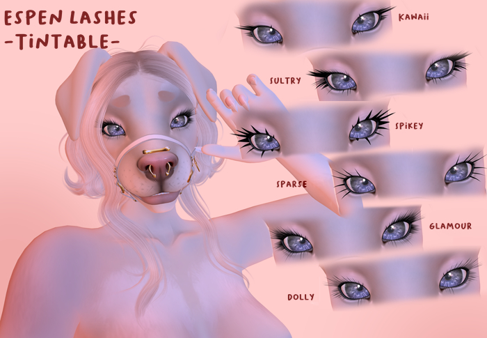 ~LM~ Espen Lashes-Tintable!