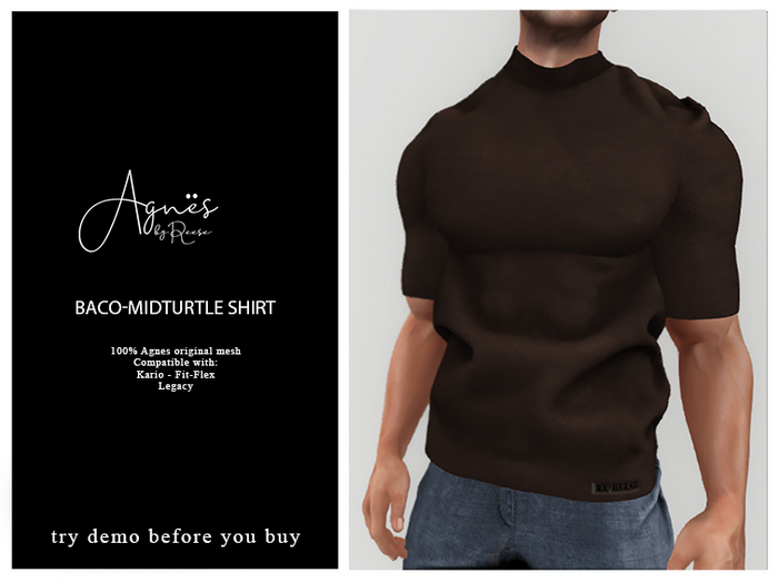<Agnes> Baco Midturtle KARIO FIT-FLEX-LEGACY  COCOA