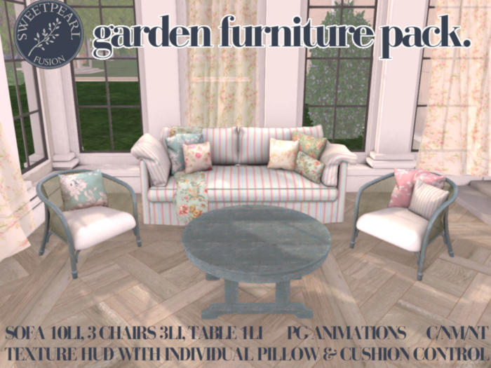 SweetPearl Fusion - Garden Pagoda Furniture