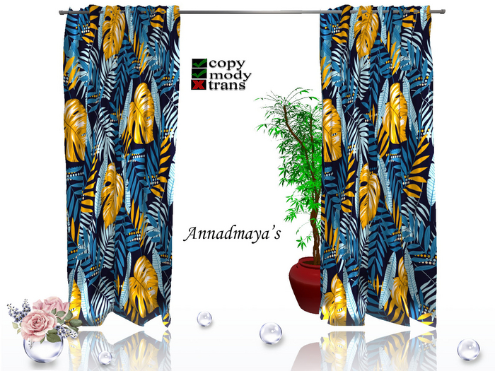 Contemporary Mesh Curtains v. 22