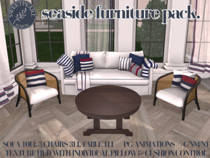 SweetPearl Fusion - Seaside Pagoda Furniture