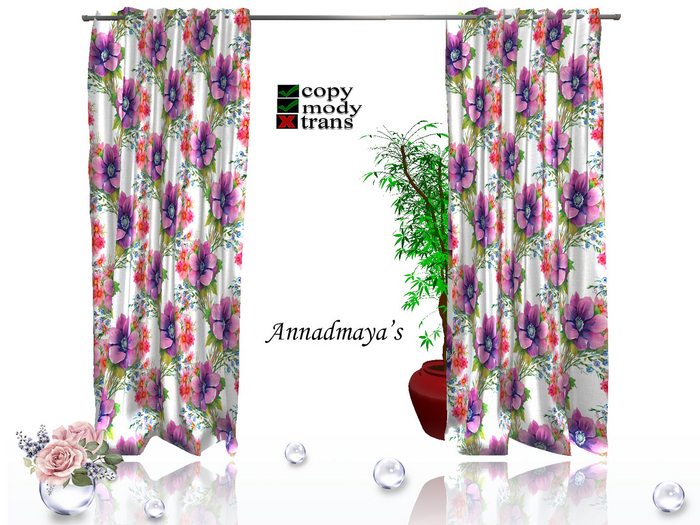 Contemporary Mesh Curtains v. 32