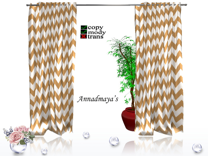 Contemporary Mesh Curtains v. 40