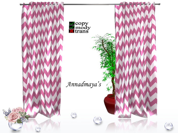 Contemporary Mesh Curtains v. 41