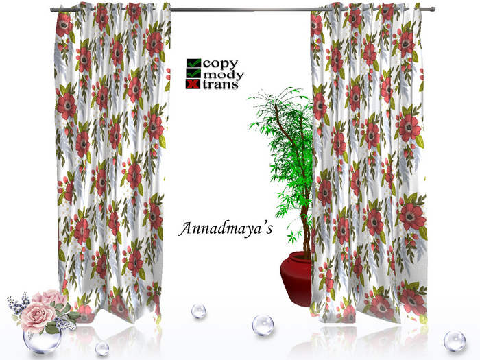 Contemporary Mesh Curtains v. 47