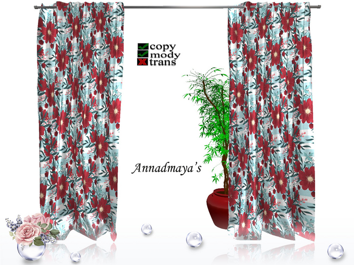 Contemporary Mesh Curtains v. 48