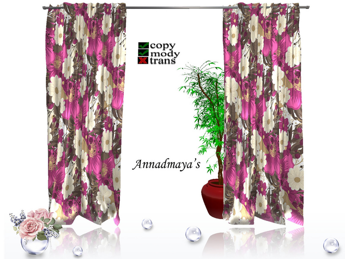 Contemporary Mesh Curtains v. 64