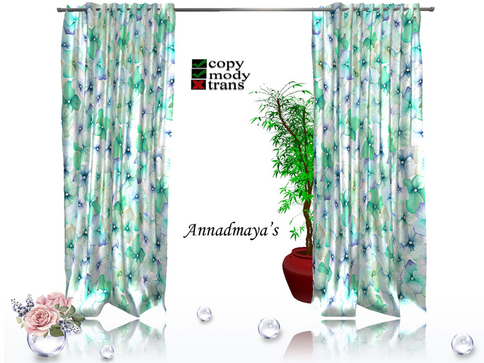 Contemporary Mesh Curtains v. 72