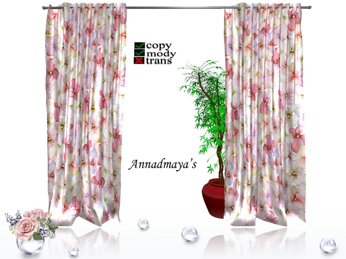 Contemporary Mesh Curtains v. 74