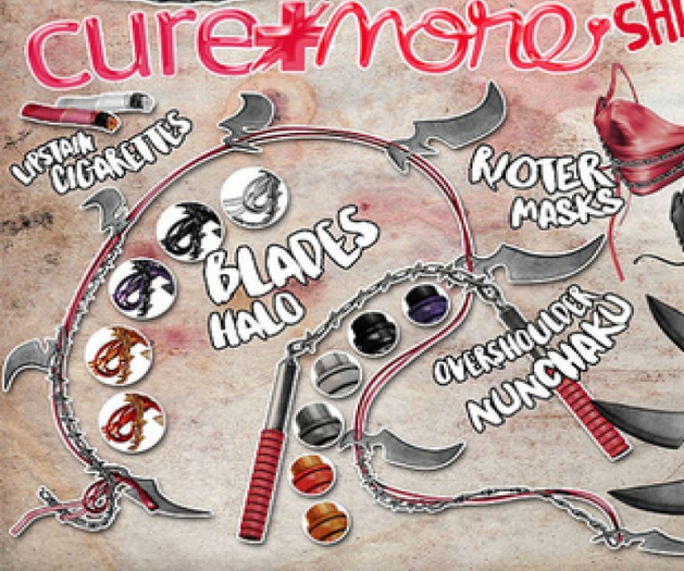 CUREMORE / Shinjuku Rioters / Nunchaku RED
