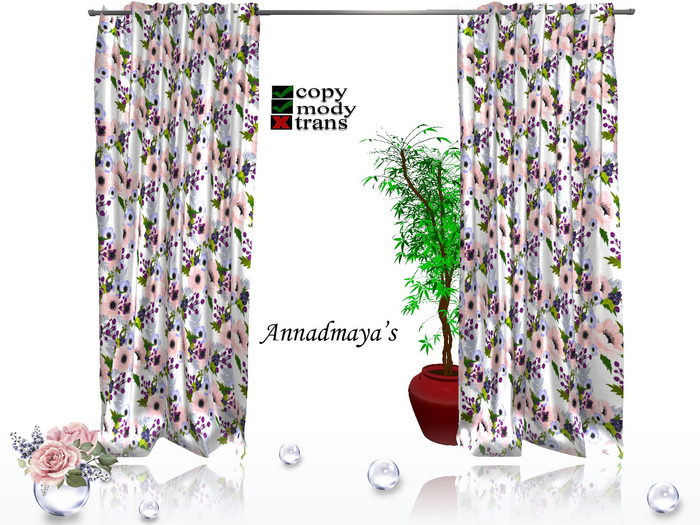 Contemporary Mesh Curtains v. 117